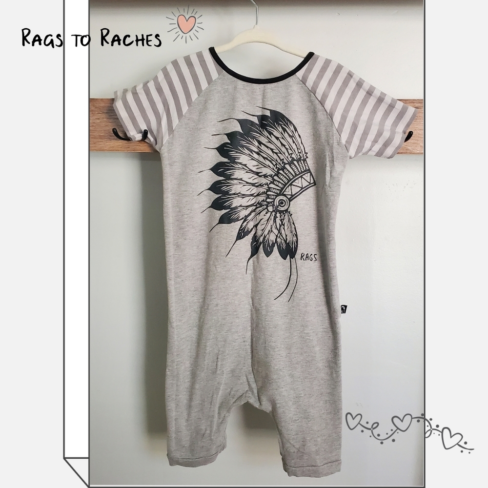 Rags to Raches Chief Romper